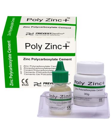 Poly Zinc+ Zinc Polycarboxylate Dental Cement Radiopaque High Adhesive Strength for orthodontics brackets and Crowns Bridges