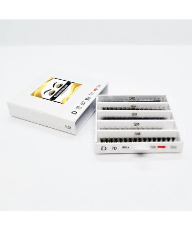 Ultra Speed 1000 Premade Lash Fans - D Curl 7D Eyelash Extensions (11-15mm) - Mixed Lengths for Stunning Volume - Buy Online on GoSupps.com