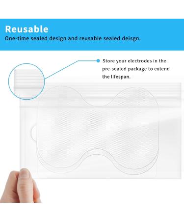 TENS Unit Replacement Pads - 6 Extra Large Butterfly Electrode Pads - Buy Online on GoSupps.com