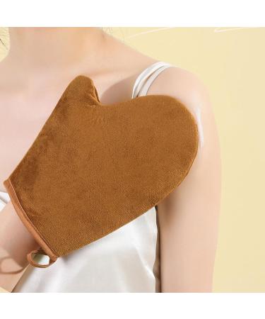  Tanxemery Tanning mitt applicator elastic tanning gloves reusable tanning mitt for women - Tan Mitt applicator for even application of body lotions oils etc. - Buy Online on GoSupps.com