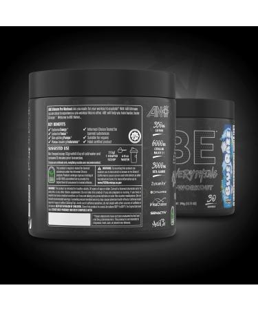 All Black Everything Pre-Workout Powder | Preworkout Energy Drink Mix | 350mg Caffeine | Beta Alanine & Citrulline | Energy Supplement for Men & Women | Baddy Berry | 30 Servings - Buy Online on GoSupps.com
