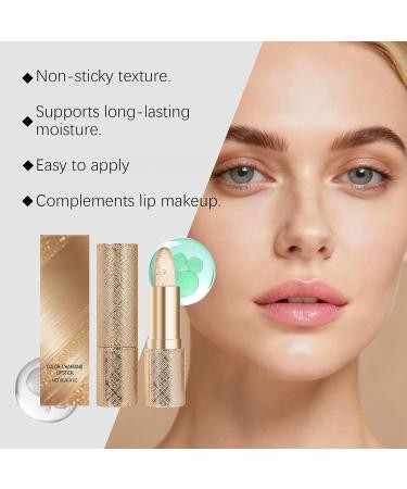 BRVLY Transfer Resistant Color Changing Lipstick Long Wear for Older Women Tinted Lipstick Gold Foil Balm Mature Woman pH Adjustment & Winter Moisturizing Lipstickddd 8 - Buy Online on GoSupps.com
