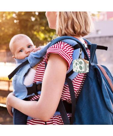 Tonsee Auto Design Keyring & Pacifier Holder - Plush Toy Keychain for Stroller Accessories - Green - Buy Online on GoSupps.com