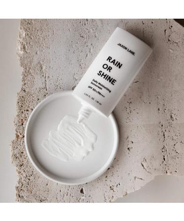 RAIN OR SHINE Anti Aging Face Sunscreen SPF 50 - Clear Skin, Green Tea, Hyaluronic Acid, Vitamin C, E, Ginseng, Licorice Root, Moisturizer - 2.03oz (Pack of 2) - Fragrance-free - Buy Online on GoSupps.com
