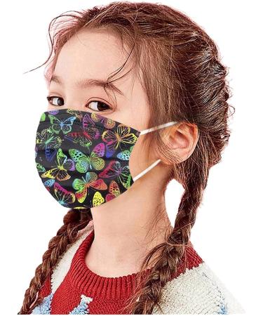 10/50 Pcs Children's Disposable Mask Cartoon Cartoon Print Mouth Scarf With Melt Blown Face_Mask Kids Mouth Nose Protection 50pcs-b Kids - Buy Online on GoSupps.com