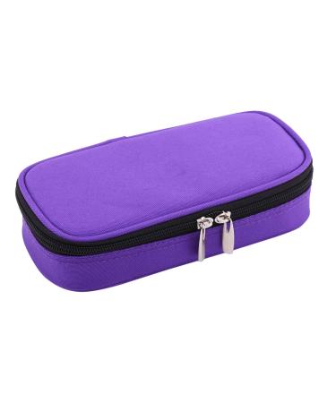 Diabetic Bag Insulin Case Organizer Portable Diabetic Organizer Cooler Bag Cooler Case Waterproof Cold Insulation Package For Traveling(Purple)