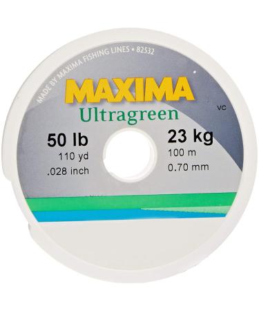 Maxima Fishing Line Mini Pack, Ultragreen Ultragreen, 50-pound, 110-yard