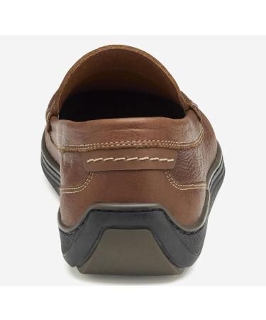 Johnston & Murphy Emmett Penny Dark Tan Full Grain 12 - Buy Online on GoSupps.com