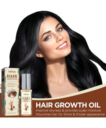Hair Growth Serum & Oil for Thicker, Healthier Hair | Biotin, Castor Oil, Rosemary | Hair Loss Treatment - Buy Online on GoSupps.com