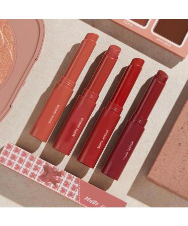 Matte Lipstick - Moisturizing Lipstick - Long Lasting - Women Makeup - Waterproof Lipstick - Matte Lipstick - Buy Online on GoSupps.com