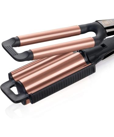 Bellissima My Pro Beach Waves GT20 500 Hair Straightener - Salon Quality Waves, Ceramic-Coated Barrels, 3 Temperatures, UK Plug - Buy Online on GoSupps.com