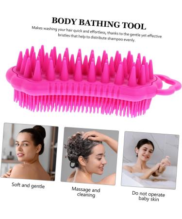 Collbath Scalp Ridge Massager & Silicone Body Washer - Ultimate Bathing Tool for Perfect Peeling & Relaxation - Buy Online on GoSupps.com