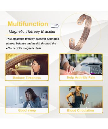 Shop Copper Bracelets for Men & Women - Vintage Adjustable Magnetic Jewelry | Pure Copper | International Shipping - Buy Online on GoSupps.com