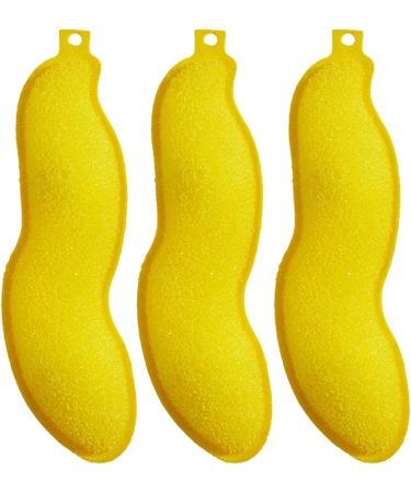 Bottle Cleaning Sponge Reuseable Beans-Shaped Bottle Cleaning Sponge Cute Heat Resistance Bottles Sponge for Internal Cleaning Small Mouth Bottle Internal Cleaning Sponge Yellow - Buy Online on GoSupps.com