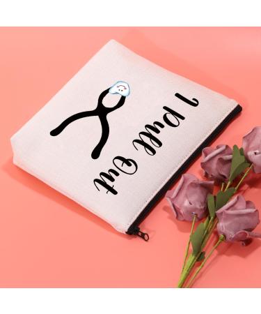 Zahnhygieniker Gift | Pull Out Dental Assistant Makeup Bag | Perfect Dentist & Dental Assistant Survival Kit - Buy Online on GoSupps.com