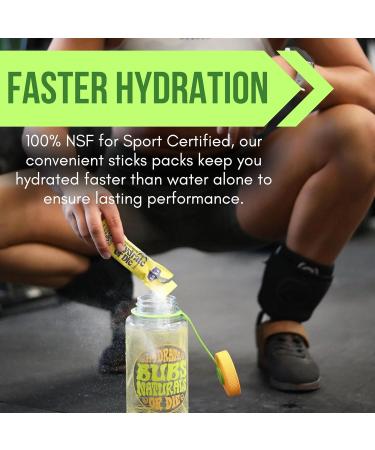 BUBS Naturals Hydrate or Die: All-Natural Keto-Friendly Electrolyte Powder for Energy & Recovery - Lemon Flavor 18 Servings - Buy Online on GoSupps.com