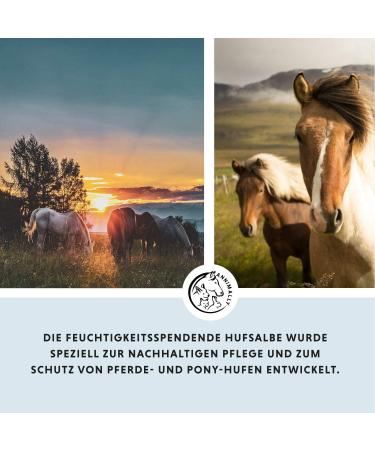 Annimally Hoof Balm for Horses - 500ml Hoof Care Ointment & Hardener | Durable Hoof Grease for Healthy Hooves & Growth - Buy Online on GoSupps.com