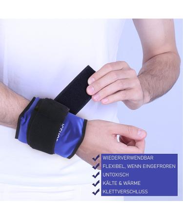 IceHOF Universal Cooling Pad with Velcro Fastener - Flexible Cold Compress for Body Relief | Shop Now - Buy Online on GoSupps.com