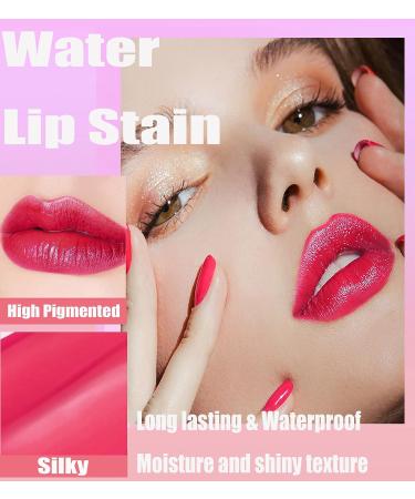 Easilydays 2 in 1 Water Lip Tint Stain | Matte Velvet Lip Gloss & Cheek Tint | Long-Lasting & Waterproof Lip Glaze (05) - Buy Online on GoSupps.com