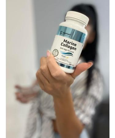 INSPORT Nutrition - Marine Collagen - NatiCol Marine Collagen - Hyaluronic Acid - Vitamin C - 4 capsules per serving - 120 Capsules - Buy Online on GoSupps.com