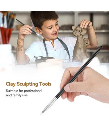 5 Pieces Shaper Silicone Pen Set | Soft Modelling Brush & Clay Tools for Shaping | Ideal for Crafts & Art Projects - Buy Online on GoSupps.com
