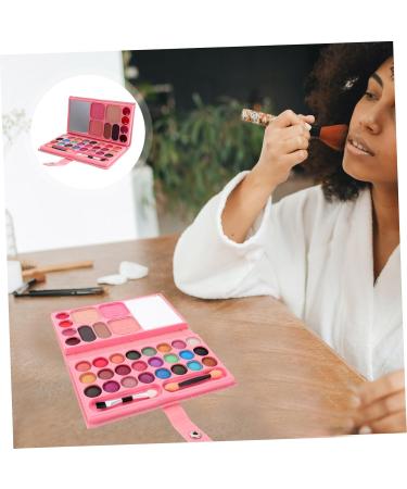TOVINANNA 6pcs 33 Makeup Palette Toys Children Toys Childrens Toys Miss Makeup Tools Leather Fold - Buy Online on GoSupps.com