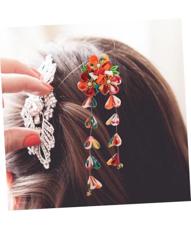 Girls Barrettes for Hair Bridal Hair Accessories Girls Hair Clips Bridal Hair Clip Yellow Hair Clip Girls Hair Accessories Small Hair Clips Cute Hair Pin Wedding Bride Japan Fabric - Buy Online on GoSupps.com