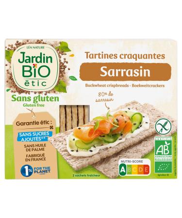 Jardin BiO tic - Buckwheat Crunchy Toasts Gluten Free 150g