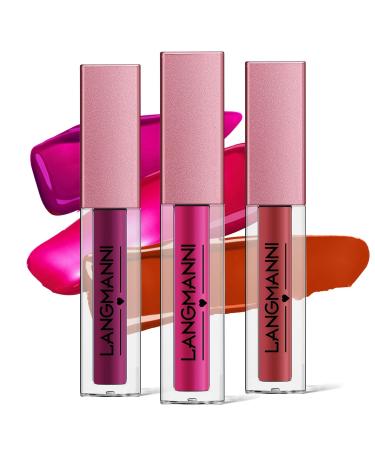 12pcs Lip Gloss Set - Hydrating Waterproof Liquid Lipstick Gift for Women & Girls | Long Lasting & Non-Stick Cup Makeup - Buy Online on GoSupps.com