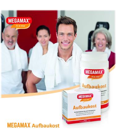 Megamax Build-Up Food Strawberry 1.5kg - Ideal Protein Powder for Muscle Mass & Weight Gain - Buy Online on GoSupps.com