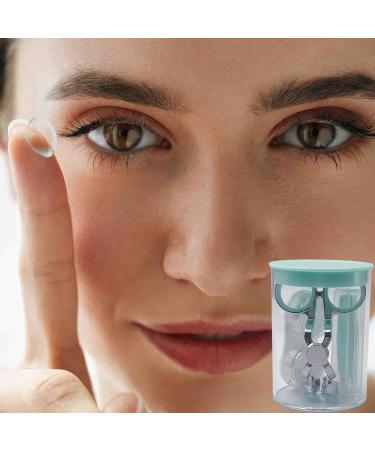 Qiyifang Portable Contact Lens Tweezers Set - Eyelid Extensor & Removal Tools for Beginners | Travel Size Eyelid Opener for Easy Use - Buy Online on GoSupps.com