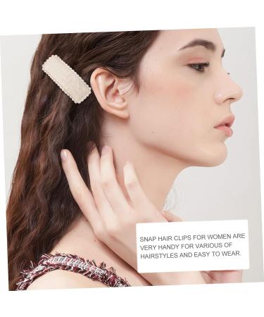 Beaupretty 10 Pairs hairpin hair snap hair barrettes for women decorative hair clips small hair clips toddler hair accessories snap hair clips hair pin Bobby girl cloth European and American - Buy Online on GoSupps.com