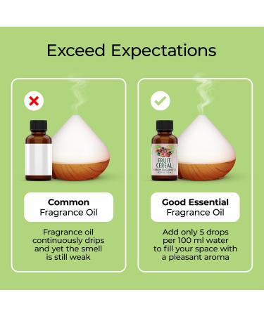 Good Essential Professional Fruit Cereal Fragrance Oil 30ml - Ideal for Candles Soaps Lotions Diffusers | Fruity Cereal Scented Oil for Candle Making - 1 Fl Oz - Buy Online on GoSupps.com