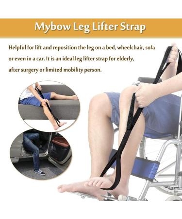 Leg Lifter Strap | Walking Training Assistance Devices | Knee Recovery Equipment Comfortable Nylon Webbing Designed for People with Disability Huaisheng - Buy Online on GoSupps.com