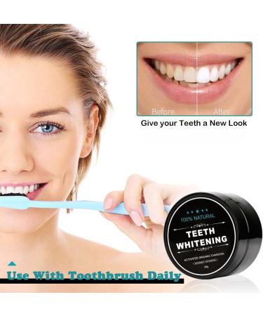 Roinaaid Tooth Whitening Powder - Brighten Teeth Remove Stains & Refresh Breath - International Shipping Available - Buy Online on GoSupps.com