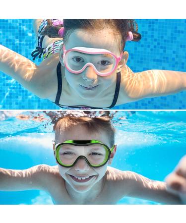 Cooloo Kids Swimming Goggles - 2 Pack Anti-Fog UV Protection Unisex for Ages 6-16 | C. Rosa & Purple - Buy Online on GoSupps.com