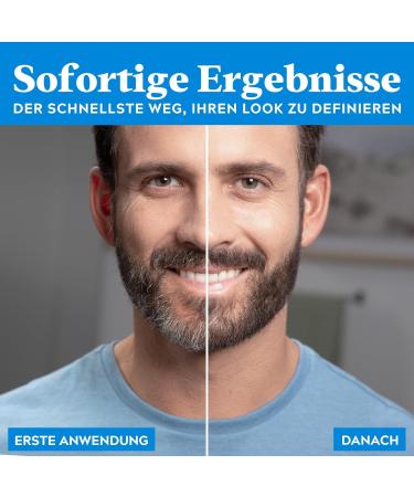 Just for Men 1-Day Beard & Eyebrow Color - Temporary Black Color for a Defined Look | Up to 30 Applications - Buy Online on GoSupps.com