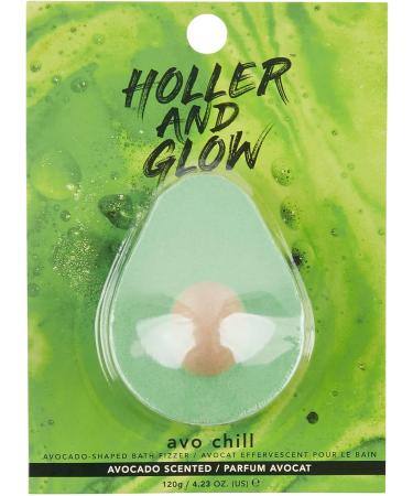 Holler and Glow AVO Chill Avocado-Shaped Bath Fizzer - Buy Online on GoSupps.com