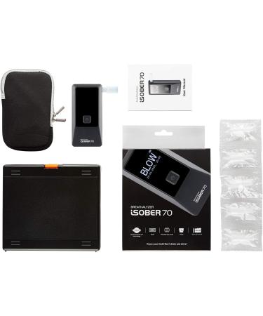iSOBER 70 Premium Breathalyzer | DOT/NHTSA Evidential Model | Suracell FuelCell Sensor Technology - Buy Online on GoSupps.com