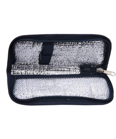 Diabetic Bag - Portable Insulin Cooler & Organizer for Diabetes | Travel Insulated Case in Navy Blue - Buy Online on GoSupps.com