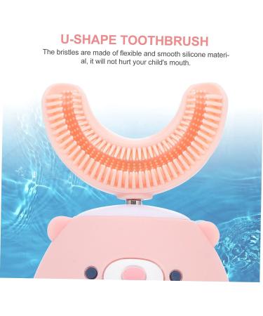 TOYANDONA Kids Rechargeable Electric Toothbrush - Pink Vibrating Toothbrush for Children - Buy Online on GoSupps.com