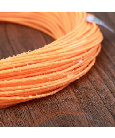 Maximumcatch Fly Cord Floating Shooting Head - .026 .032 .042 Inch Running Line with Loop - 15lb - Orange & Light Green - Buy Online on GoSupps.com