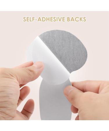 Sibba Sponge Heel Cushion Inserts | Self-Adhesive Heel Grips for Big Shoes | Anti-Blister Thick Pads - Black & Grey - Buy Online on GoSupps.com