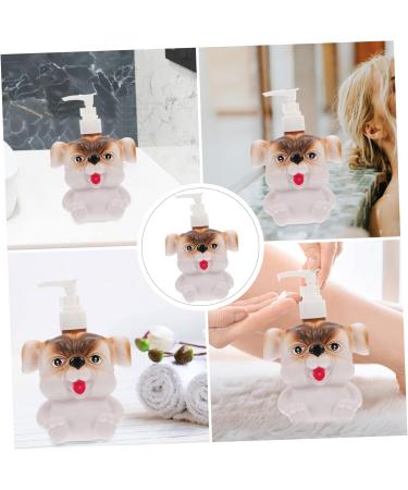 Angoily 1pc Puppy Lotion Bottle Stuffed Animal Shampoo Dispenser Esential Oil Dispenser Body Liquid Soap Dispenser Refillable Liquid Dispenser Child Small Dog White Melamine Multifunction - Buy Online on GoSupps.com