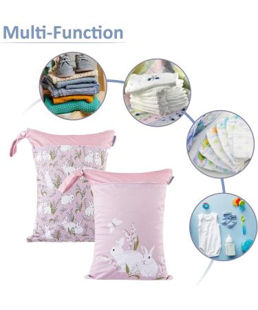 Maeau Wetbags for Fabric Diapers - Reusable Waterproof Diaper Bag Organizer (30x40cm) | 31 Patterns for Gym & Kindergarten Use - Buy Online on GoSupps.com