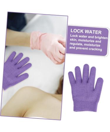 Moufles Hydratants en Gel aux Huiles Essentielles Taille Unique Soin des Mains Adultes pour Spa Hydratant Nutrition Intense Mains S ches Rugueuses Couleur Violet - Buy Online on GoSupps.com