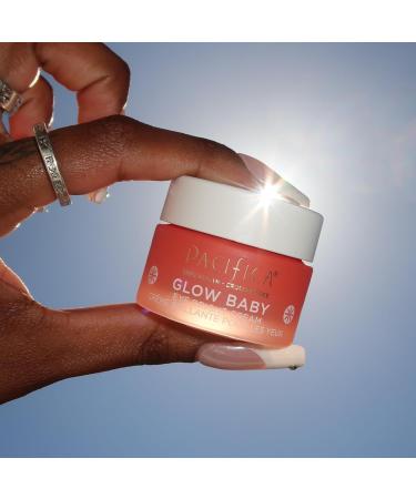 Pacifica Beauty Glow Baby VitaGlow Face Lotion & Eye Bright Eye Cream Set - Vegan Skincare Vitamin C Moisturizer Brightener Hyaluronic Acid Caffeine - International Shipping Available - Buy Online on GoSupps.com