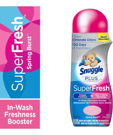 Snuggle Plus Superfresh In-Wash Freshness Booster - Spring Burst 14 oz | Shop Internationally for Fresh Laundry - Buy Online on GoSupps.com