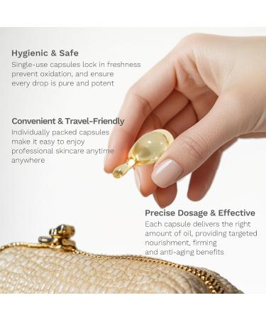 APoEM Renew Capsules (60 CT) Anti-Aging Oil-Based Skincare Serum with Rosehip Oil Musk Rose & Damask Rose | Enhances Skin Elasticity Reduces Wrinkles Nourishes & Moisturizes (0.81 Fl Oz) 0.81 Fl Oz (Pack of 1) - Buy Online on GoSupps.com