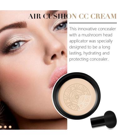 IFFANY Waterproof CC Cream Cushion Long Lasting Foundation BB Cream Matte Concealer Long Lasting Brightener - Buy Online on GoSupps.com